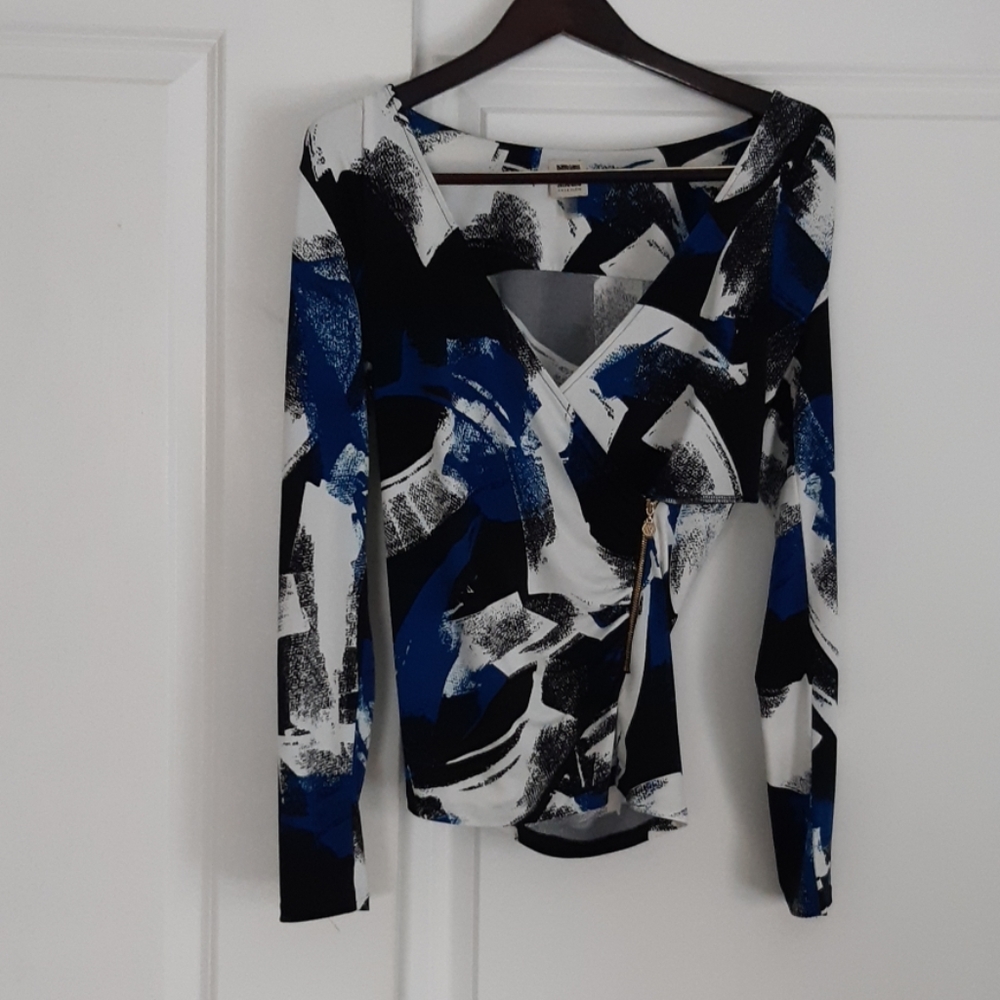 Anne Klein Womens Blouse